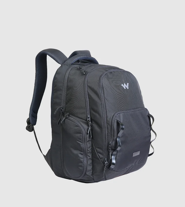 وايلد كرافت Wildcraft Imprint Laptop Backpack, Black_2 49L